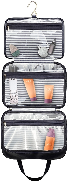 Косметичка - Gillian Jones Organizer Cosmeticbag With Hangup Function Dark Blue — фото N3