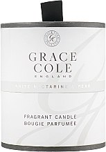 Духи, Парфюмерия, косметика Свеча для дома ароматизированная - Grace Cole White Nectarine & Pear