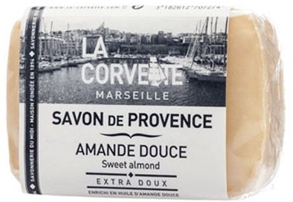 Прованское мыло "Сладкий миндаль" - La Corvette Provence soap Sweet almond — фото N1