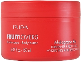 Масло для тела "Гранат" - Pupa Fruit Lovers Pomegranate Bio Body Butter — фото N1