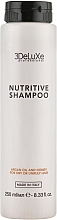Шампунь для сухих и повреждённых волос - 3DeLuXe Nutritive Shampoo — фото N1