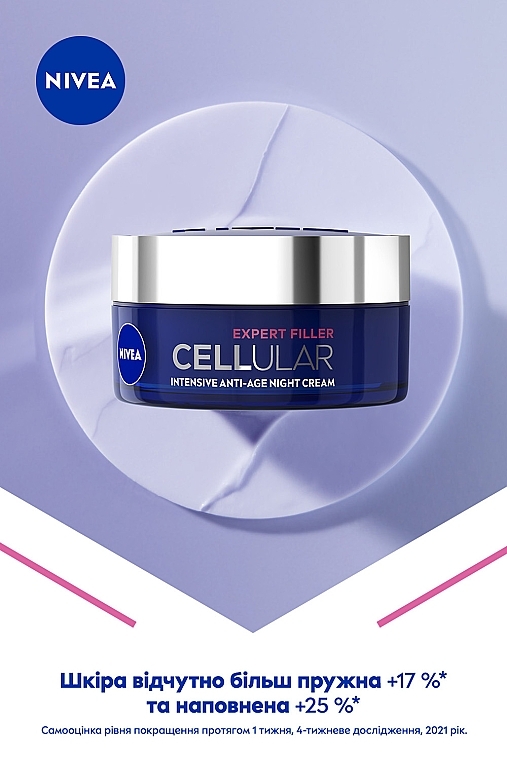 УЦЕНКА Ночной крем - NIVEA CELLULAR EXPERT FILLER Intensive Anti-Age Night Cream * — фото N3