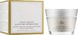 Крем для обличчя - Bulgarska Rosa lady's Joy Luxury Face Cream 24 Hours Hydration — фото N2
