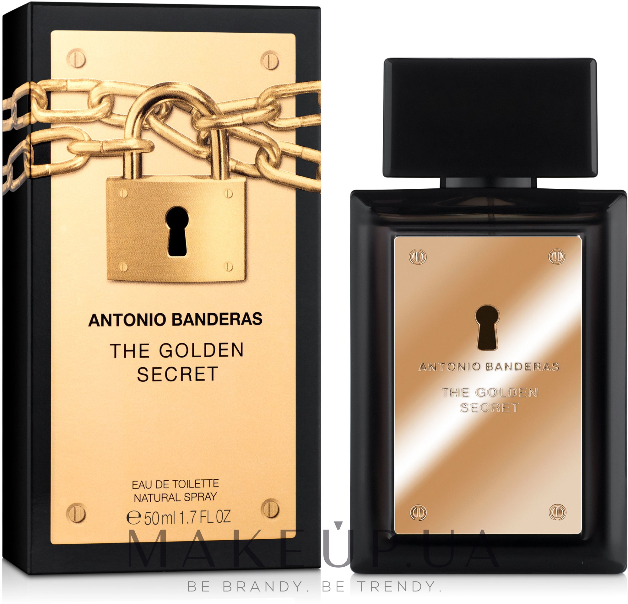 Antonio Banderas The Golden Secret - Туалетная вода — фото 50ml