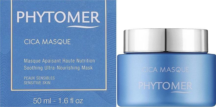 Заспокійлива ультраживильна маска для обличчя - Phytomer Cica Masque — фото N2