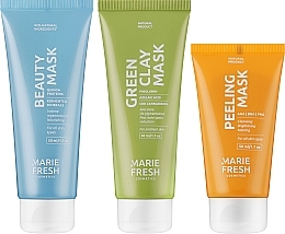 Подарочный набор Perfect Skin - Marie Fresh Cosmetics Gift Set Perfect Skin (f/mask/2x50ml + f/mask/100ml) — фото N2