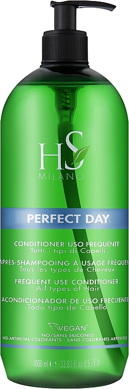 Кондиционер для всех типов волос - Hs Milano Perfect Day Conditioner — фото N2