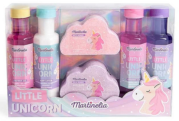 Набор, 6 продуктов - Martinelia Little Unicorn Bath Gift — фото N1