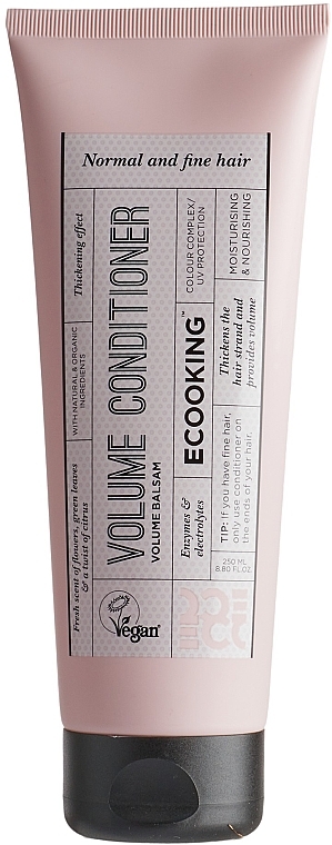 Кондиционер для объема волос - Ecooking Volume Conditioner — фото N1