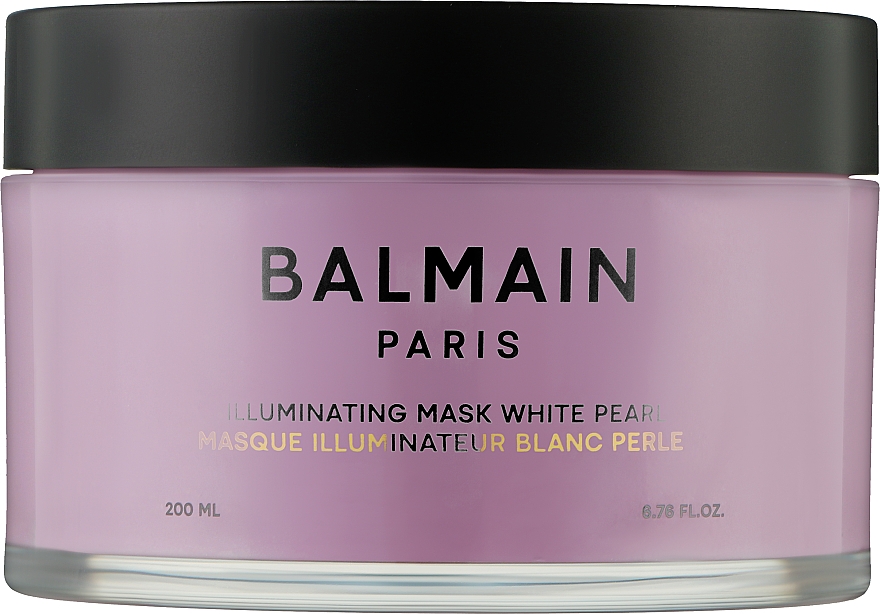 Освітлювальна маска для блондинок - Balmain Paris Illuminating Mask White Pearl — фото N1