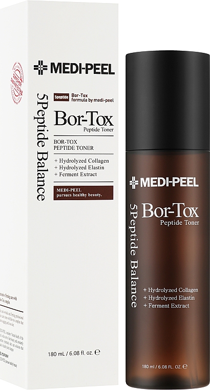 Антивіковий пептидний тонер для обличчя - Medi-Peel Bor-Tox Peptide Toner — фото N2