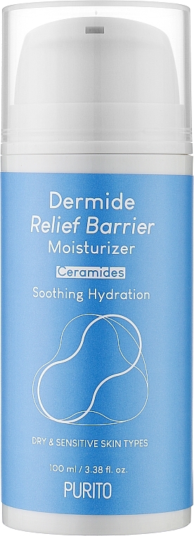 УЦЕНКА Увлажняющий барьерный крем для лица - Purito Dermide Relief Barrier Moisturizer * — фото N1