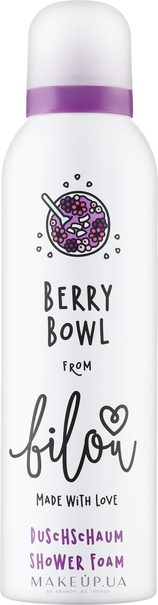 Пінка для душу "Ягідна чаша" - Bilou Berry Bowl Shower Foam — фото 200ml
