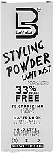 Пудра для укладки, біла, легкої фіксації - Level3 Styling Powder Light Dust — фото N2