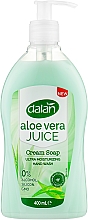 Жидкое крем-мыло "Экстракт сока алоэ вера" - Dalan Cream Soap Aloe Vera — фото N1