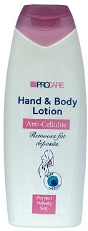 Антицелюлітний лосьйон для рук і тіла - Aries Cosmetics ProCare Anti-cellulite Hand & Body Lotion — фото N1