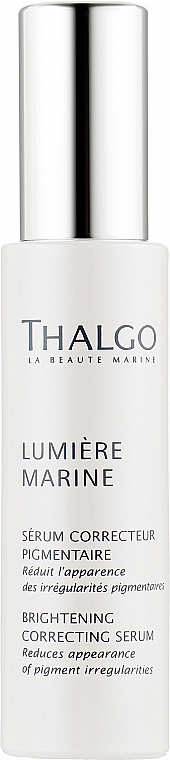 Освітлювальна коригувальна сироватка - Thalgo Lumiere Marine Brightening Correcting Serum — фото N1