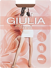 Колготки для жінок "Like" 20 Den, caramello - Giulia — фото N1