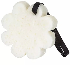 Пенная многоразовая губка для душа "Болгарская роза" - Spongelle Boxed White Flower Bulgarian Rose — фото N3