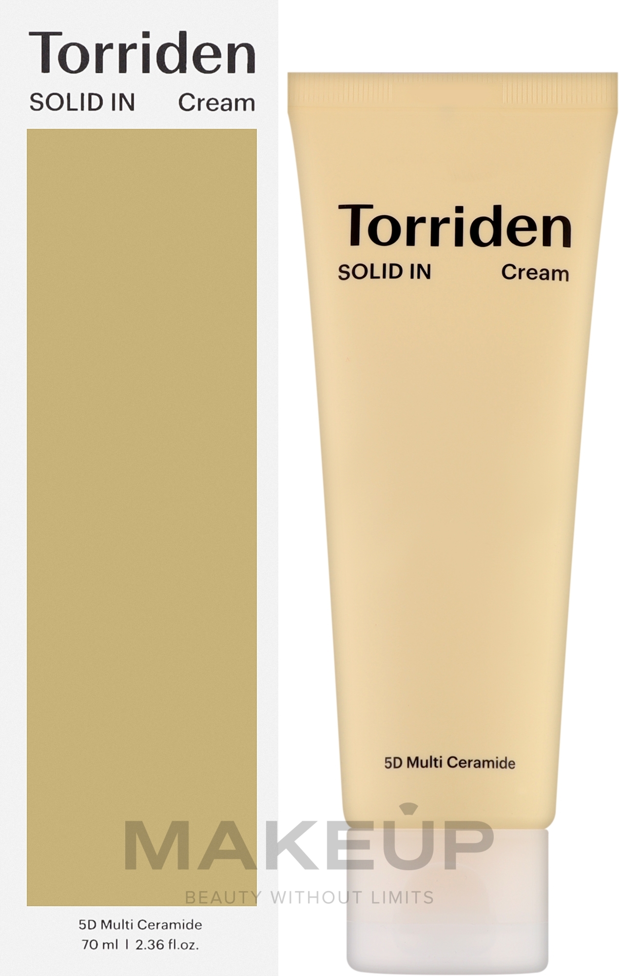 Зволожуючий крем для обличчя з церамідами - Torriden Solid-In Ceramide Cream — фото 70ml