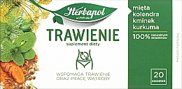 Парфумерія, косметика Дієтична добавка "Трав'яний чай для покращення травлення" - Herbapol Digestion