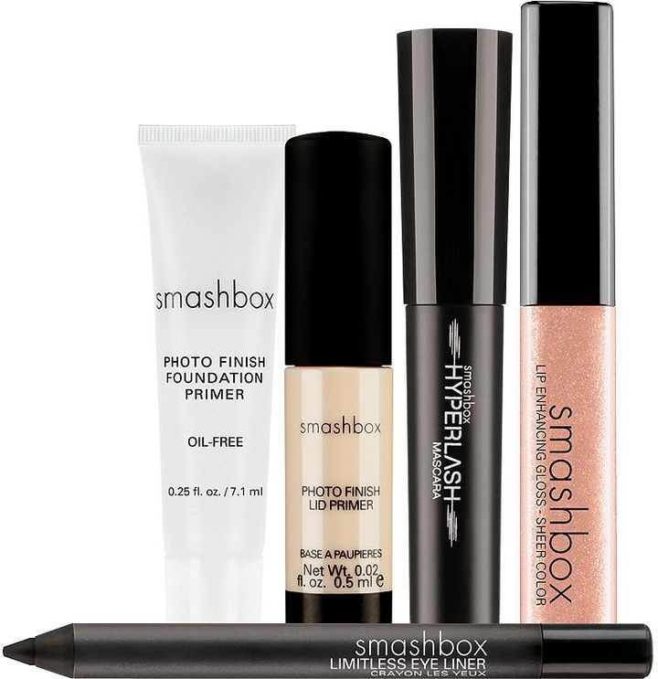 Набор - Smashbox Try-It-Kit (primer/7.1ml + primer/0.5ml + gloss/4.2ml + mascara/4ml + liner/0.8ml)