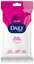 Духи, Парфюмерия, косметика Влажные салфетки универсальные - Daily Fresh Wet Wipes Rose Quartz