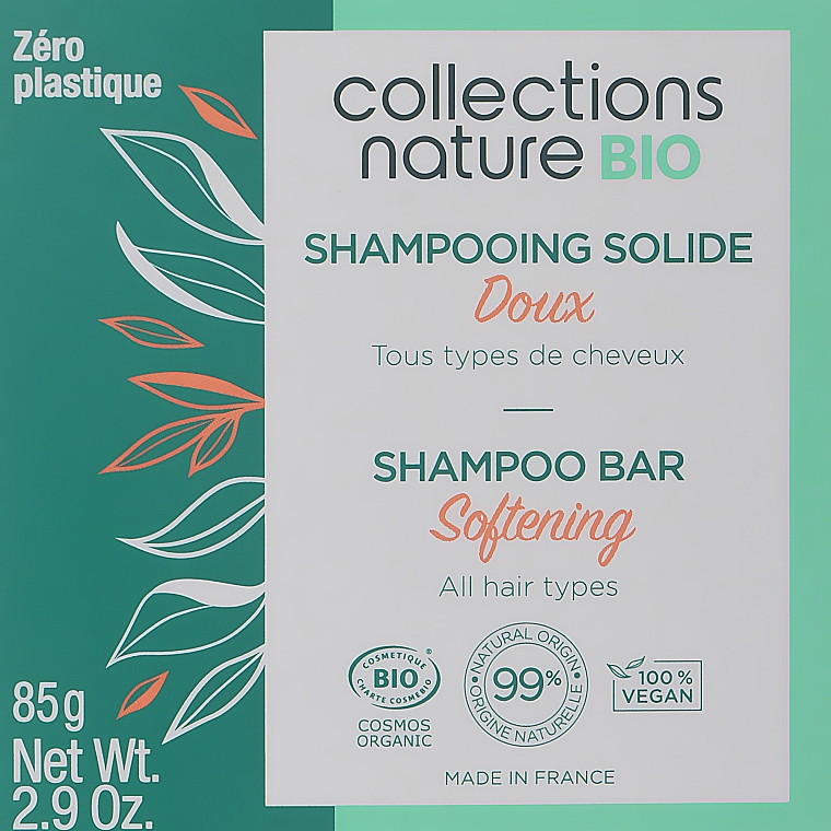 Твердий шампунь зволожувальний - Eugene Perma Collections Nature Bio Organic Solid Shampoo — фото N1