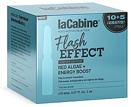 Духи, Парфюмерия, косметика Подтягивающие ампулы для лица - La Cabine Flash Effect Ampoules Flash Effect