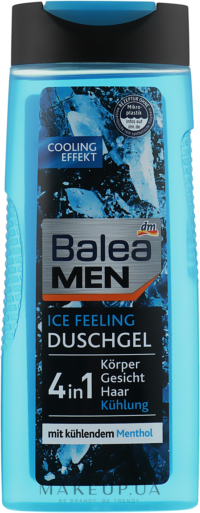 Гель-шампунь для душа 4 в 1 - Balea Men Shower Gel Ice Feeling — фото 300ml