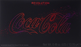 Палетка теней для век - Makeup Revolution x Coca-Cola Creations Shadow Palette — фото N2