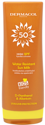 Дитяче молочко для засмаги SPF 50 - Dermacol Sun Water Resistant Milk SPF 50 — фото N1