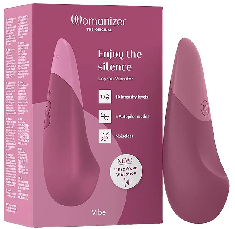 Клиторальный вибратор - Womanizer Vibe Dusty Pink — фото N1