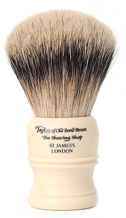 Помазок для бритья, SH2 - Taylor of Old Bond Street Shaving Brush Super Badger Size M — фото N1