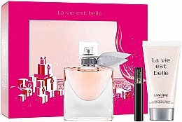 Духи, Парфюмерия, косметика Lancome La Vie Est Belle - Набор (edp/30ml + b/l/50ml + mascara/2ml)