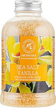 Парфумерія, косметика Сіль морська для ванн "Ваніль" - Aromatika Bath Salt Vanille