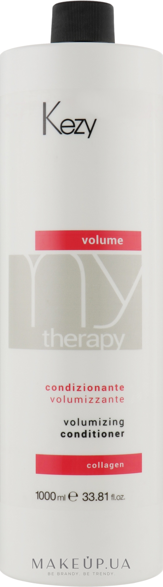 Кондиционер для объема волос с морским коллагеном - Kezy Volume Volumizing Conditioner — фото 1000ml