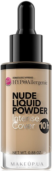Жидкая пудра - Bell Nude HypoAllergenic Powder — фото 02
