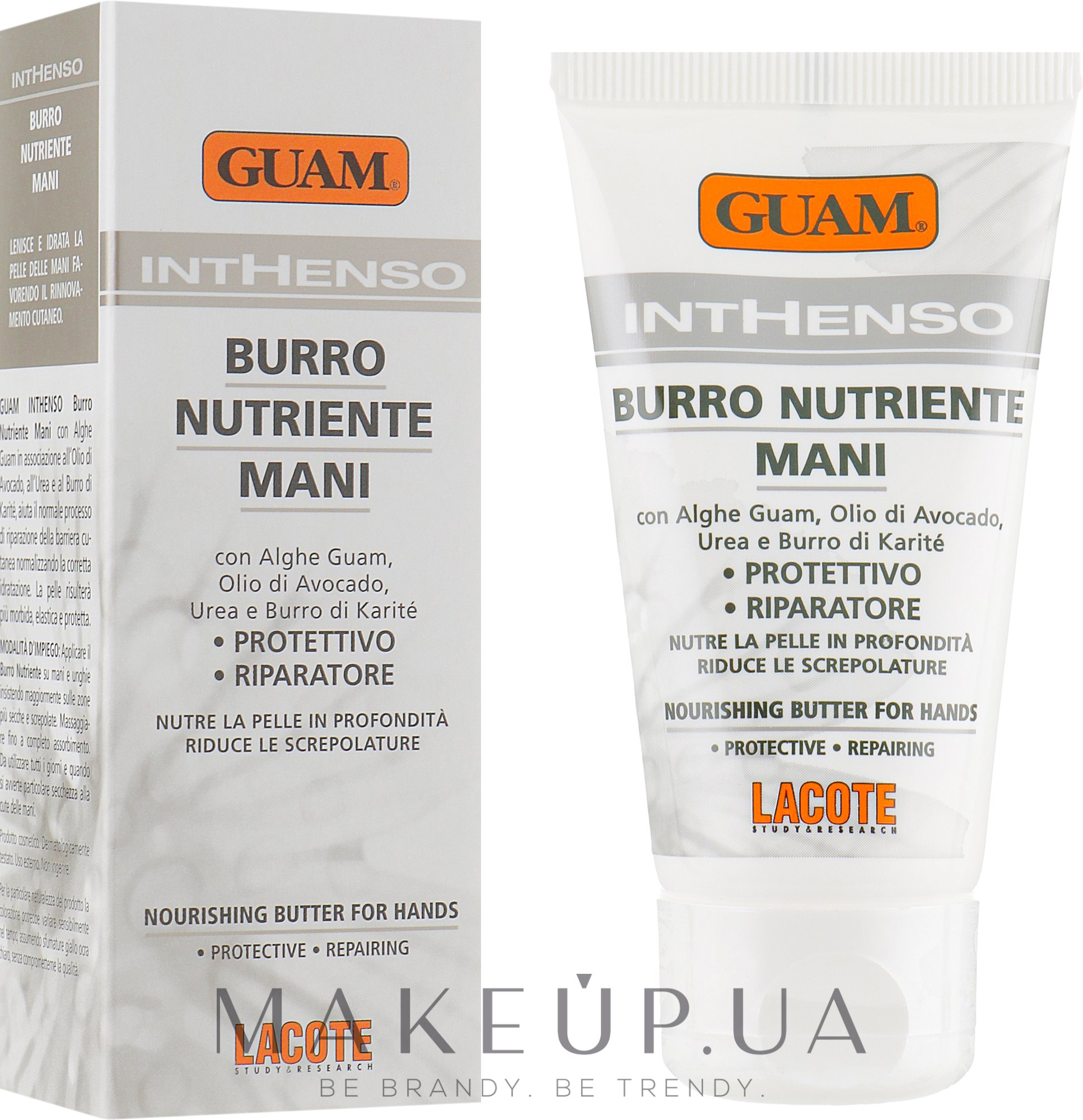 Крем для рук - Guam Inthenso Burro Nutriente Mani Protettivo Riparatore — фото 50ml