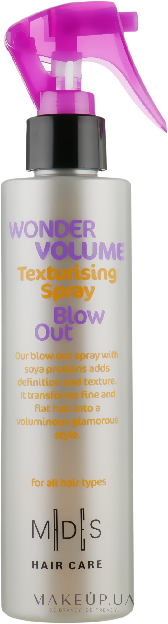 Структуруючий спрей для волосся «Диво-обсяг» - Mades Cosmetics Wonder Volume Texturising Blow Out Spray — фото 200ml