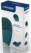 Щетка для очистки кожи, изумрудная - Concept Sonivibe SK9000 Sonic Skin Cleansing Brush — фото N2