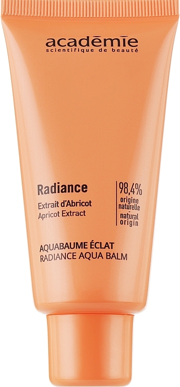 Бальзам для лица с экстрактом абрикоса - Academie Radiance Aqua Balm Eclat 98.4% Natural Ingredients