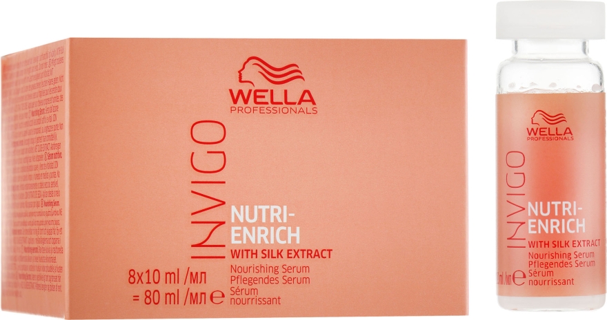 Питательная сыворотка-уход - Wella Professionals Invigo Nutri-Enrich Nourishing Serum — фото N1