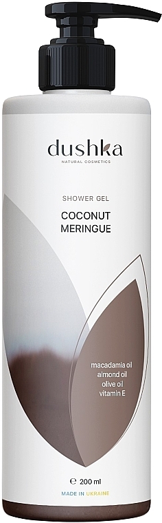 Гель для душа "Кокосовое безе" - Dushka Coconut Meringue Shower Gel