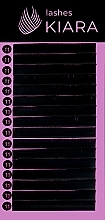 Парфумерія, косметика Вії для нарощування C 0,07 (11 mm) - Kiara Lashes