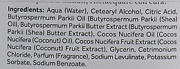 Кондиціонер шовковий з маслом каріте і кокосом для сухого і нормального волосся - I Provenzali Karite — фото N3