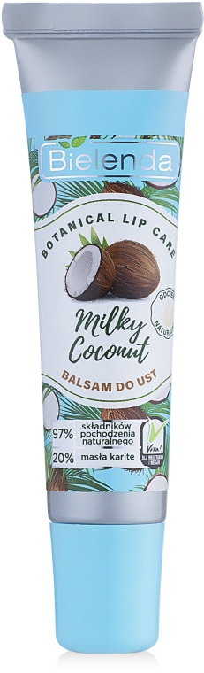 Бальзам для губ - Bielenda Milky Coconut Lip Balm