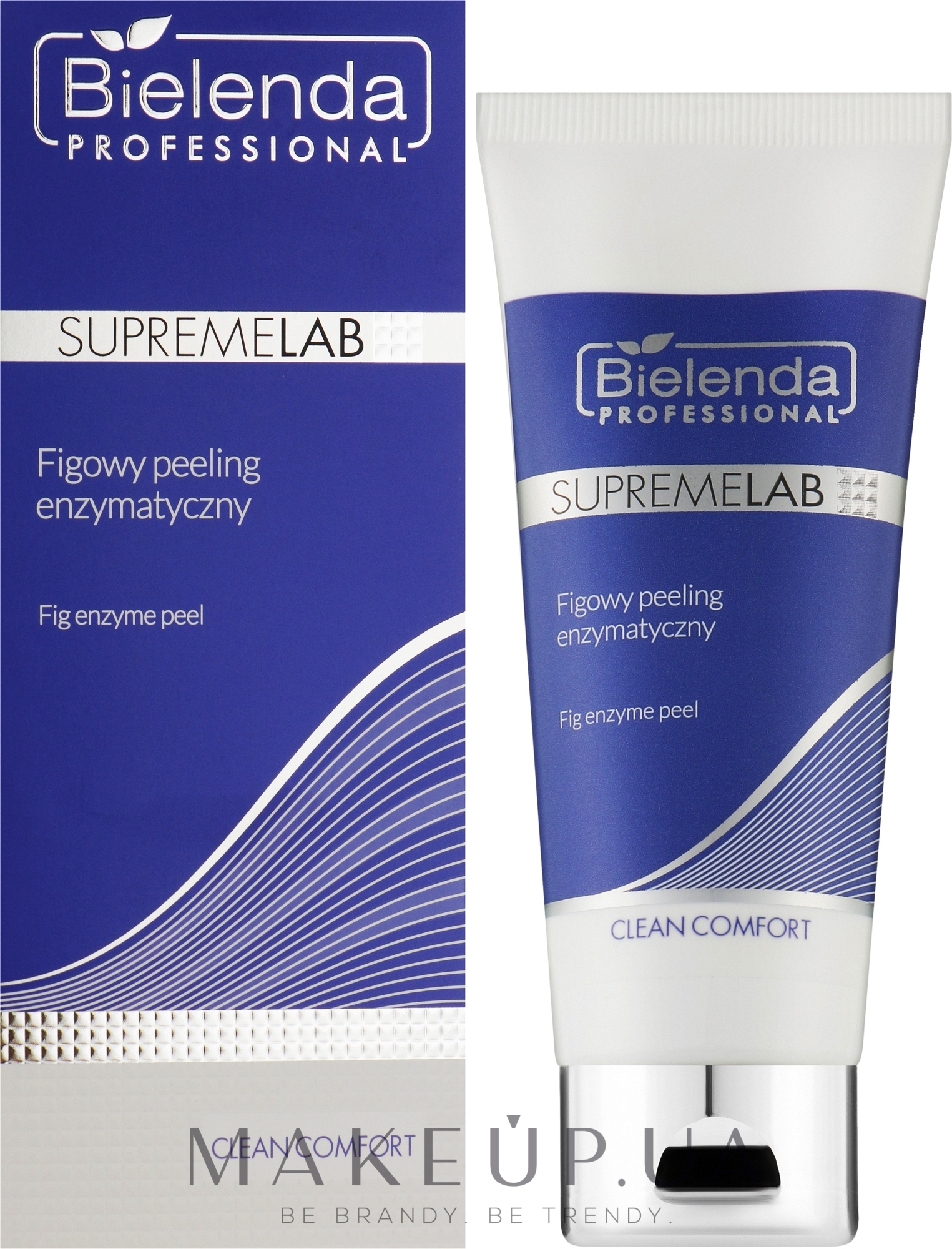 Інжирний ензимний пілінг для обличчя - Bielenda Professional SupremeLab Clean Comfort Fig Enzyme Peel — фото 70ml