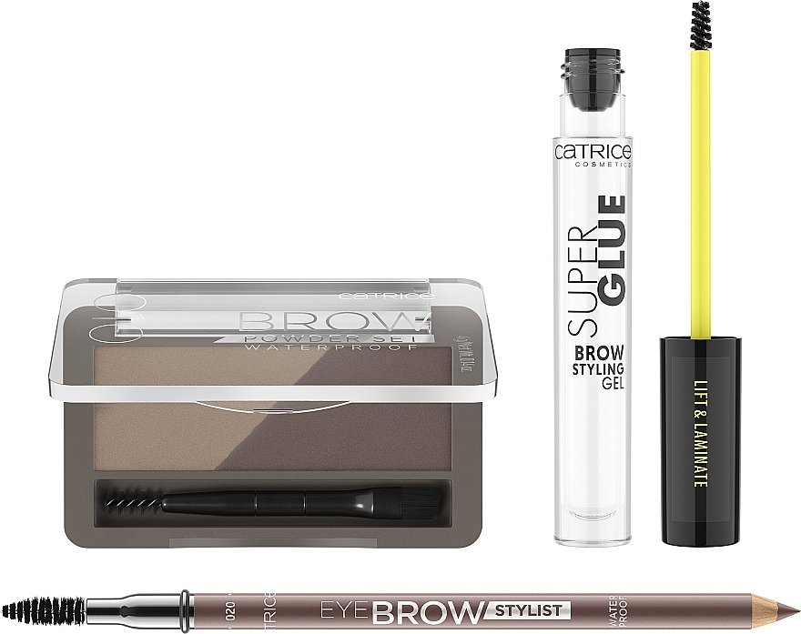 Набор для бровей - Catrice The Essential Brow Set Light — фото N3