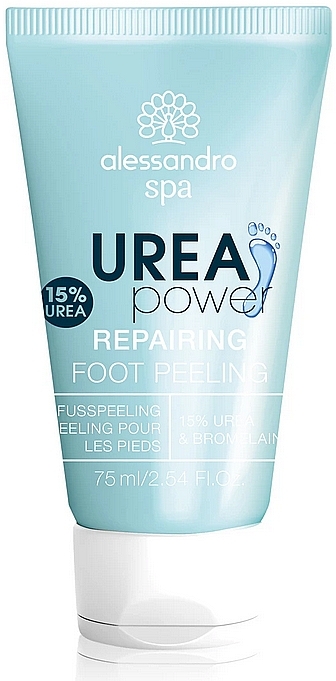 Восстанавливающий пилинг для ног - Alessandro International Spa Repearing Foot Peeling 15 % Urea  — фото N1